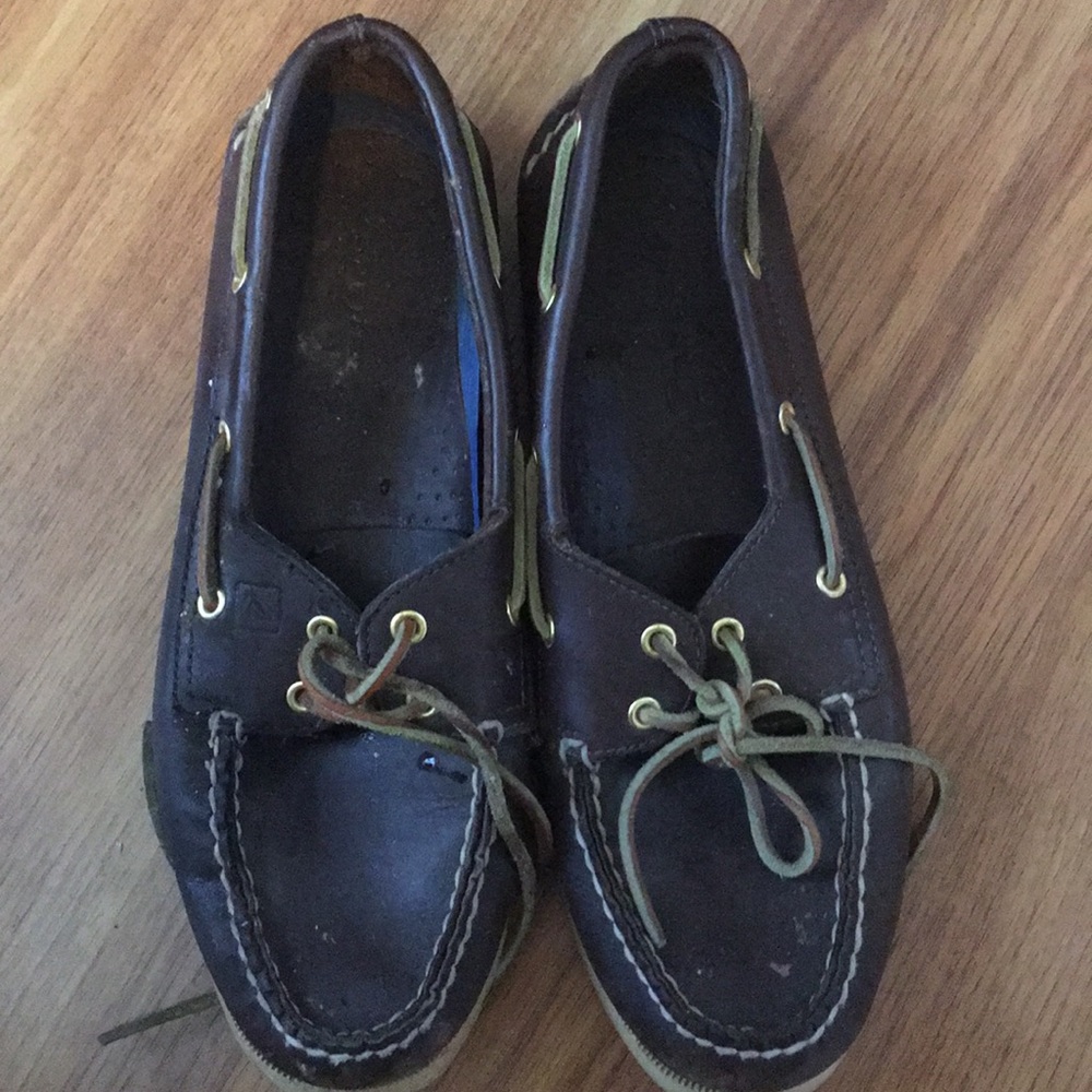 Dark Brown Sperrys